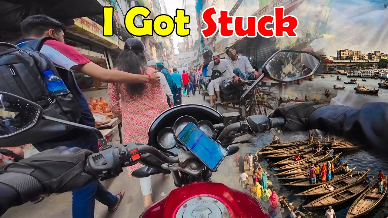 I Got Stuck with my Bike On the Riverbank | POV Motorcycle Ride | Motovlog