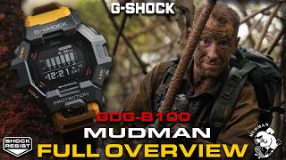 G-SHOCK GDG-B100 MUDMAN - FULL OVERVIEW