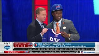 2014 NFL Draft Rd 1 Pk 4 | Buffalo Bills Select WR Sammy Watkins