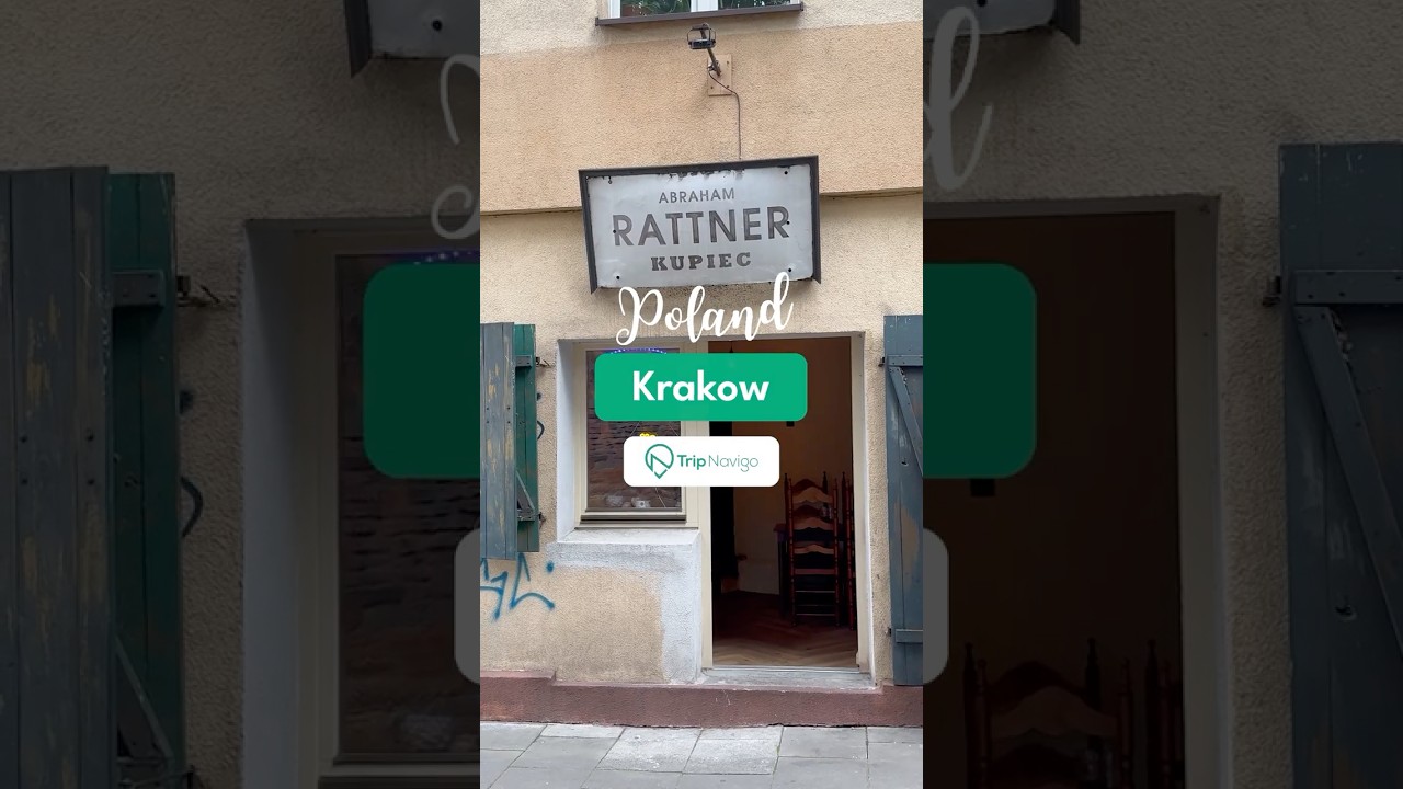 This place is the heart of Jewish Kazimierz in Cracow