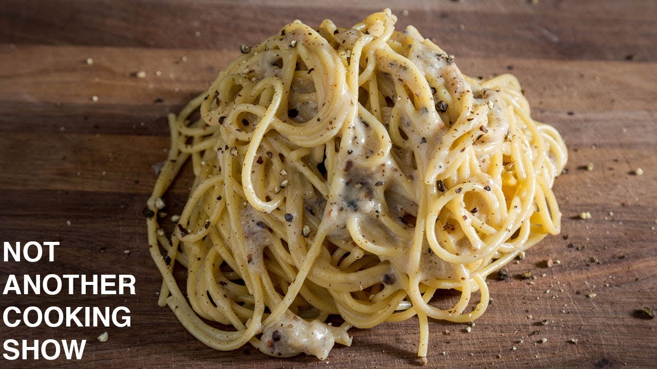 The best Cacio e Pepe recipe by Michelin starred chef Simone Zanoni, Vogue  Kitchen