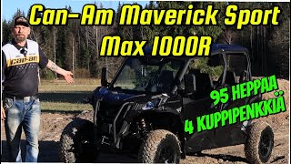 Can-Am Maverick Sport Max 1000R | Kesän kunkku!
