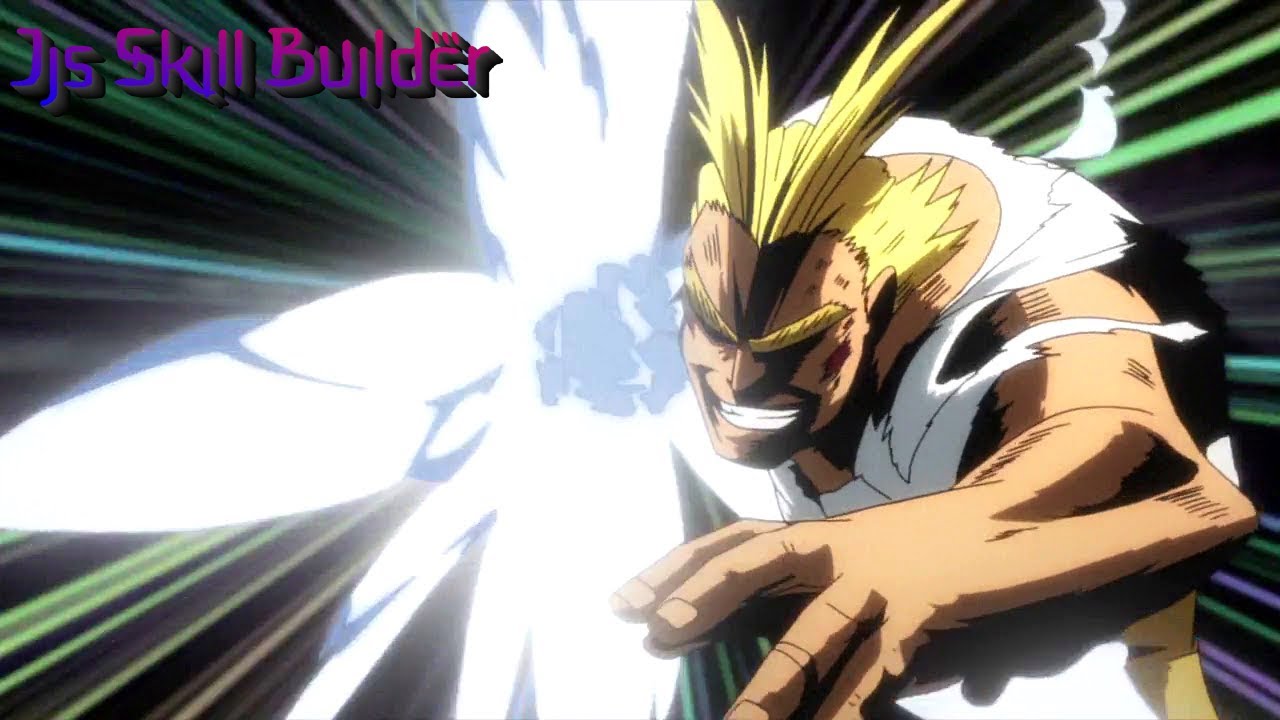 All Might Plus Ultra Move - JJS Skill Builder