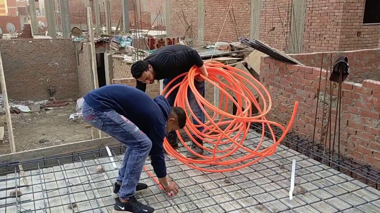 كيف تعرف تعمل خراطيم السقف المسلح والصاعد