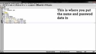 Batch login