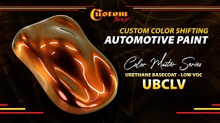 Color Shifting Automotive Paint - Orange To Gold