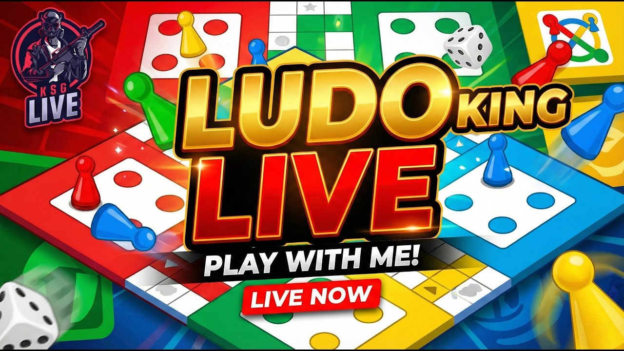Ludo King LIVE! Play with Me! - KSG LIVE | Live } #ksglive #ludo # ...
