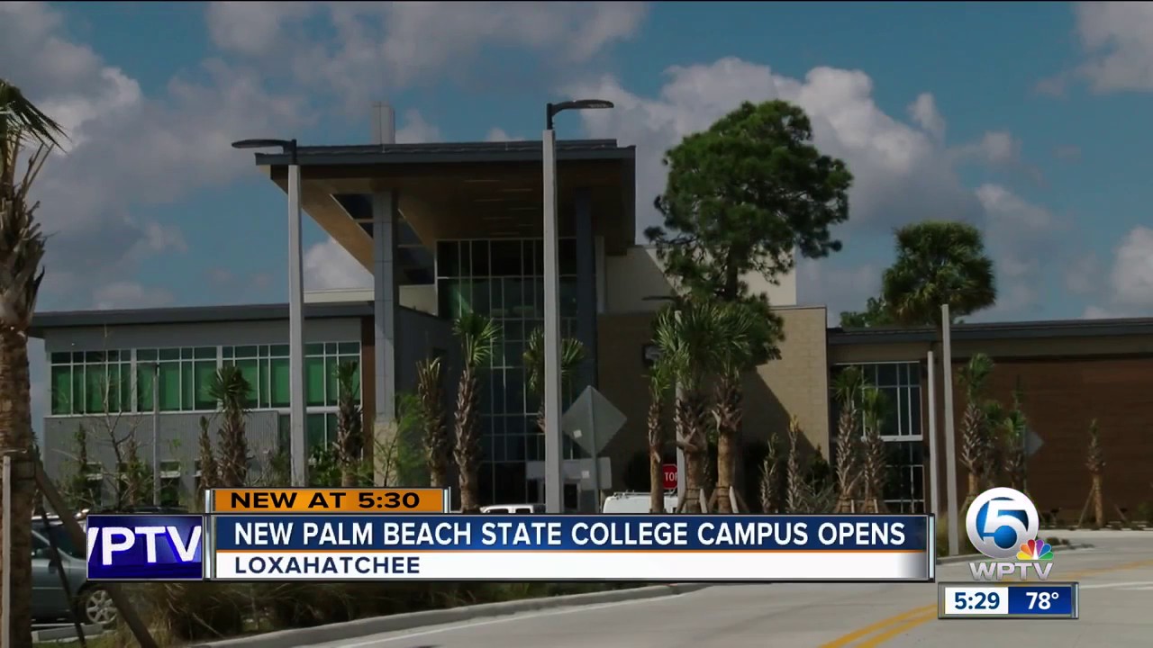 Palm Beach State Opens 5th Campus In Loxahatchee Youtube