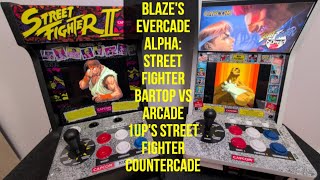 Evercade Alpha: Street Fighter Bartop VS ARCADE 1UP's: Street Fighter Countercade