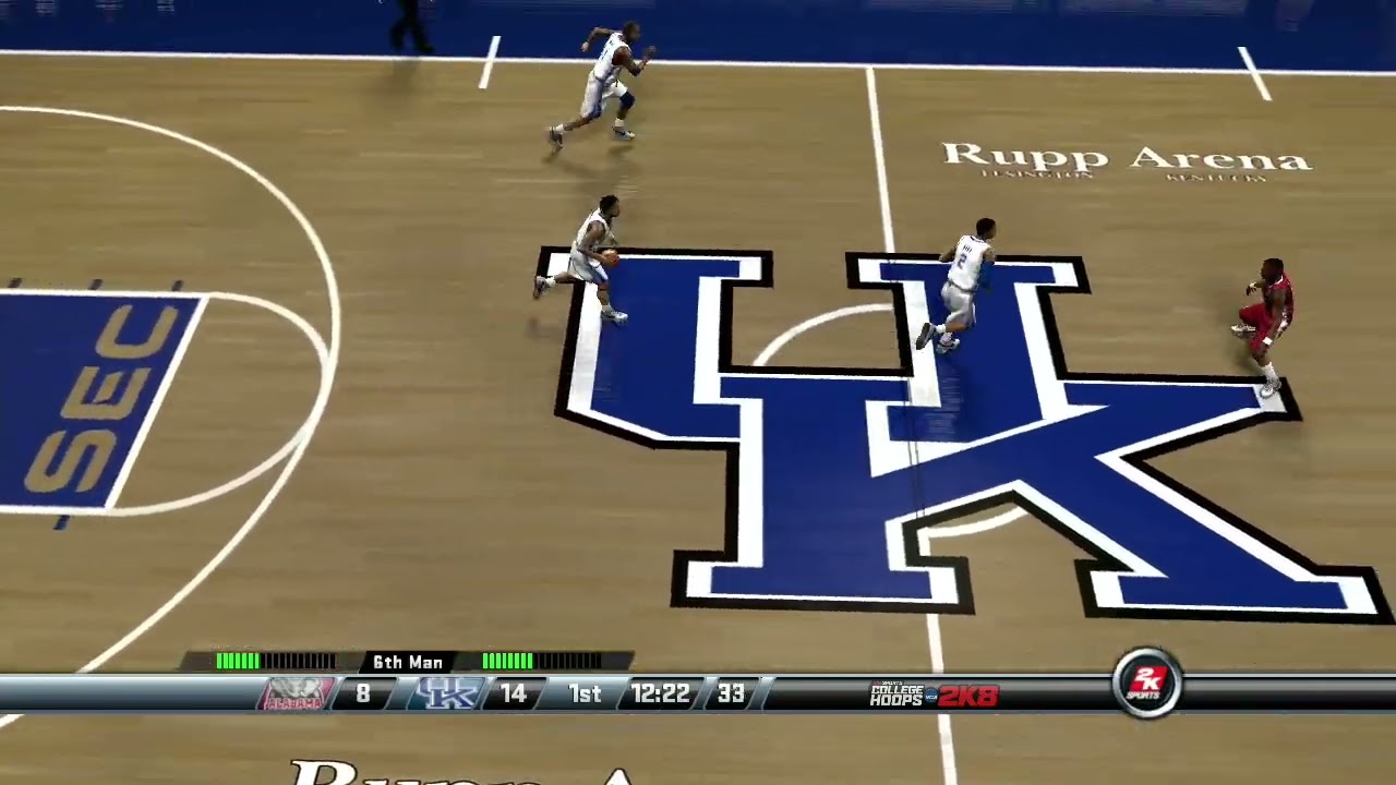 SEC game- Alabama (12-8) @ #19 Kentucky (15-5)