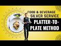 How to do the English method of service in hotel industry | English Method of Serving Soup