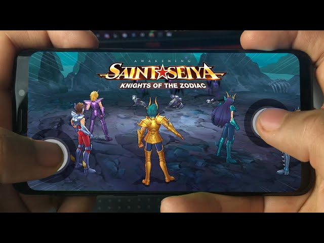 Jogo mobile Saint Seiya Zodiac - Taizen Saint Seiya