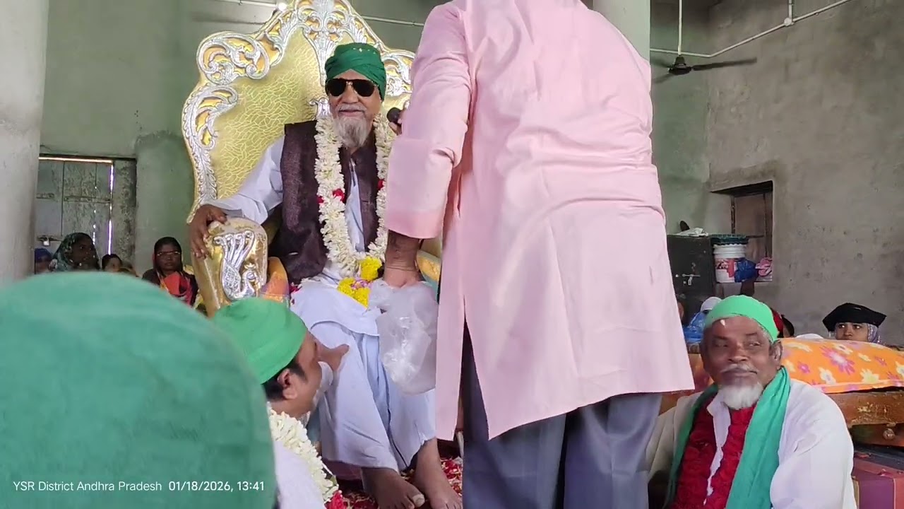 HAZARATH SAMIPEER ABDULHAQ SHA QAUDRI CHISTY BADUSHA AT  DWARKA SHARIF ME BAYAN  18-1-2026 