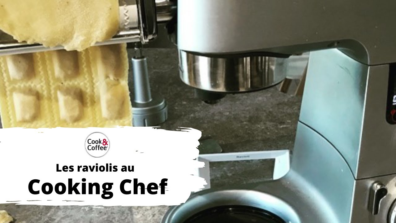 Les raviolis au Cooking Chef