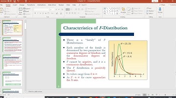 Video chapter 12: ANALYSIS OF VARIANCE (part 01)