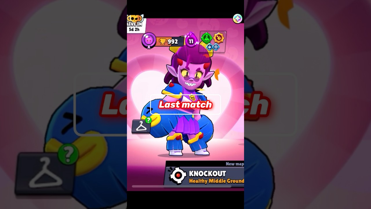 1000 Trophies Roza Push🏆#brawlstars #brawlstarsshorts