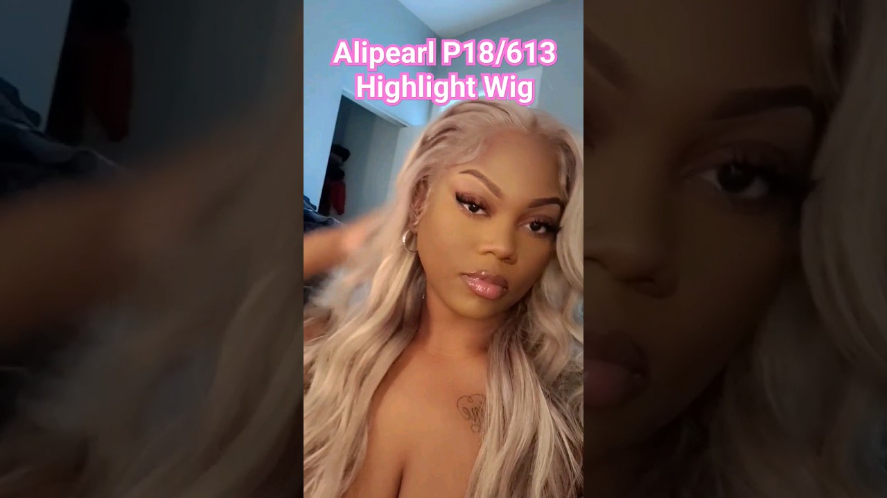 Alipearl P18/613 Straight Highlight 13×4 180% density wig for the brown skin dark skin ladies!!