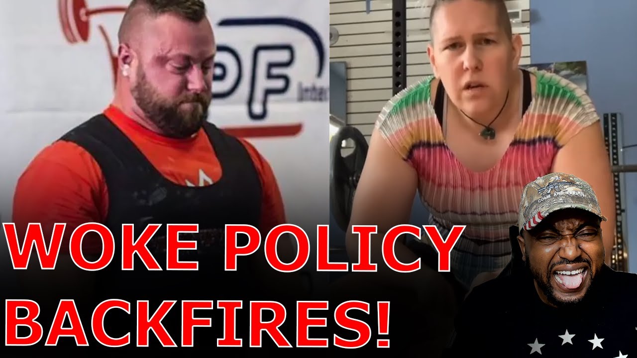 BASED Bearded Male Powerlifter DESTROYS SALTY Transgender Woman’s Record In PROTEST of WOKE Policy!