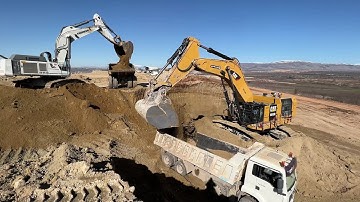 Caterpillar 6015B And Liebherr 984 Excavators Loading Dumpers&Trucks - Sotiriadis/Labrianidis Mining
