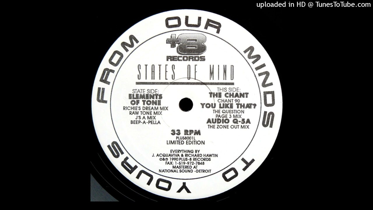 A1 - States Of Mind - Elements Of Tone (Richie's Dream Mix)