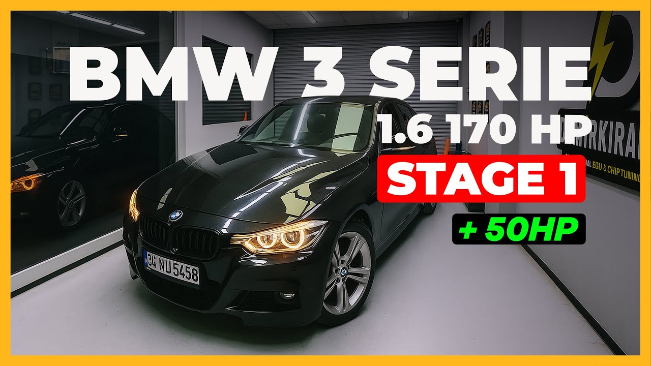 BMW 320i F30 170hp Stage 1 + Reaksiyon Demirkıran Ecu Chip Tuning