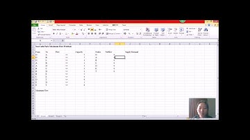 Maximum Flow Problem 1 by Excel