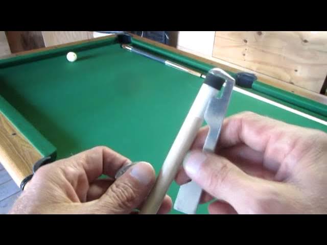 MOOCY Billiard Tip Repair Aluminum Pool Cue Clamp MOOCY