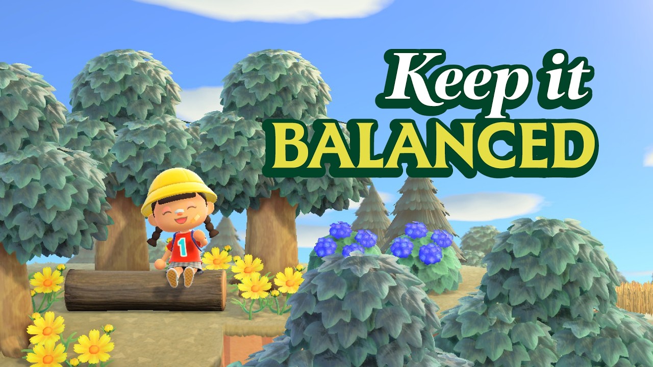 How to FIX Your Builds: Designing with Balance 🌲 Animal Crossing: New Horizons