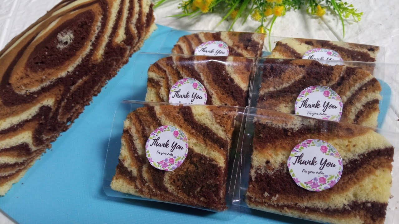 Resep Bolu Kukus Zebra / Cake Tiramisu Yang Enak & Lembut Cocok Untuk