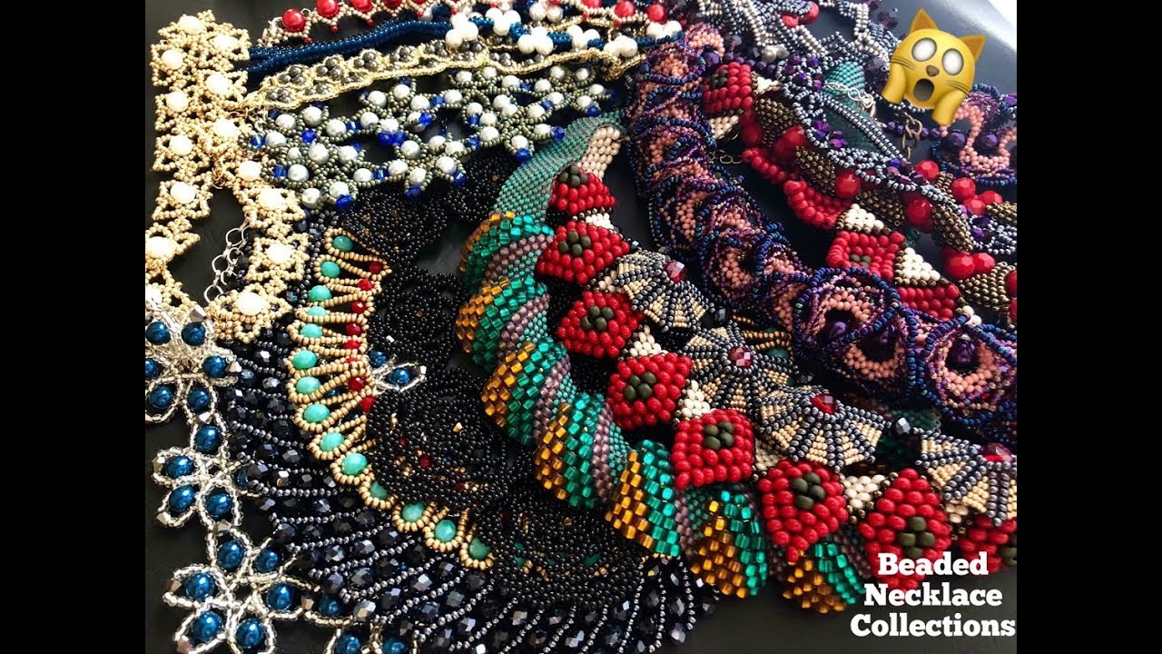 Beaded Necklace Collections.Sonysree Creations. Jewelry Collections.My