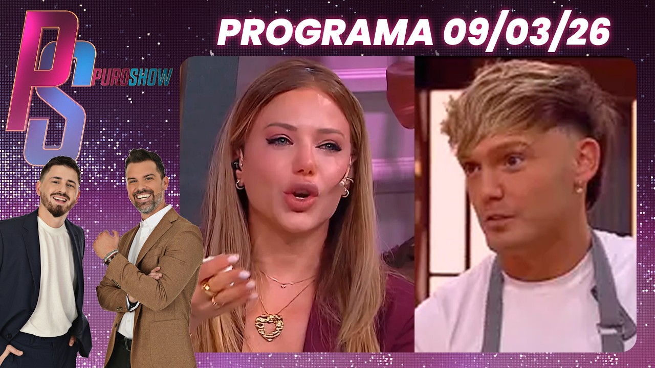 PURO SHOW - PROGRAMA 09/03/26 - EVANGELINA ANDERSON NEGÓ A IAN LUCAS Y CRECE EL ESCÁNDALO