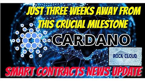 Cardano | Alonzo completing Testnet to Finalize Smart Contracts - ADA 🚀
