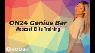 How-to Personalise your Registration Page || ON24 Genius Bar screenshot 3