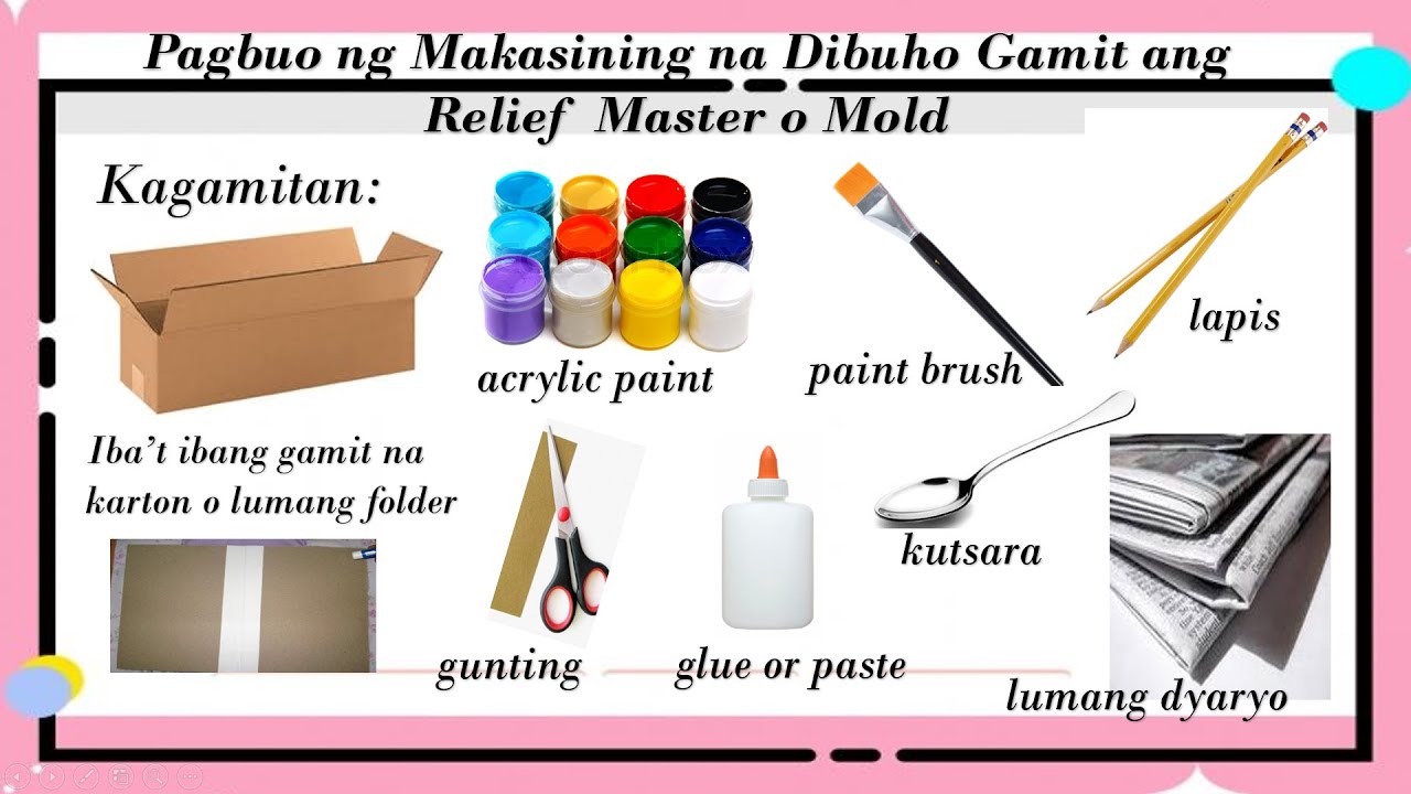 MAPEH 4 (ARTS) Paglilimbag: Pagbuo ng Makasining na Dibuho Gamit ang