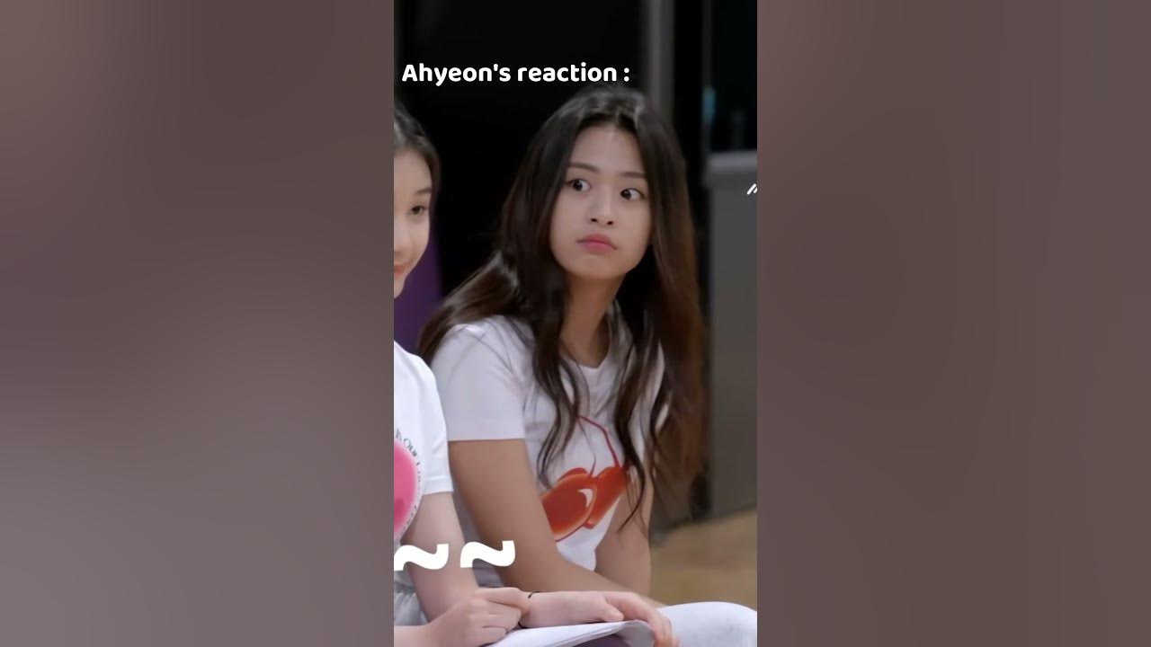 Ahyeon's reactions after Chiquita practice her line #shorts #ahyeon #chiquita #babymonster Ahyeon's reactions after Chiquita practice her line #shorts #ahyeon #chiquita #babymonster