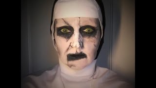 Conjuring 2 Valak Halloween Make-Up Tutorial