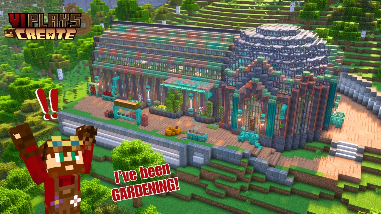 Dangerous Decor!! | Minecraft | Vi Plays Create | Ep 12