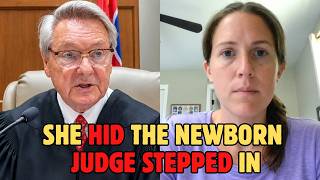 Mom Secretly Puts Newborn Up For Adoption Without Telling Dad - Judge Steps In