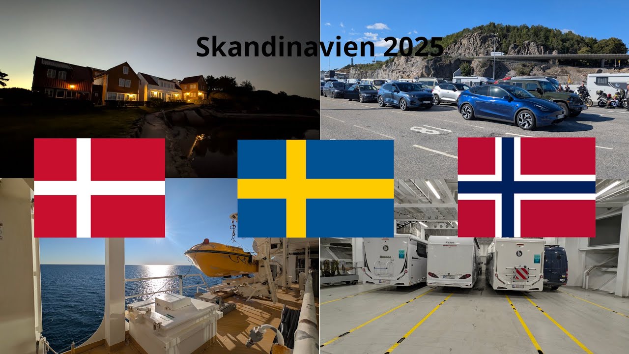 Skandinavien 11, unsere Rundreise im September von Sør-Audnedal nach Brønderslev