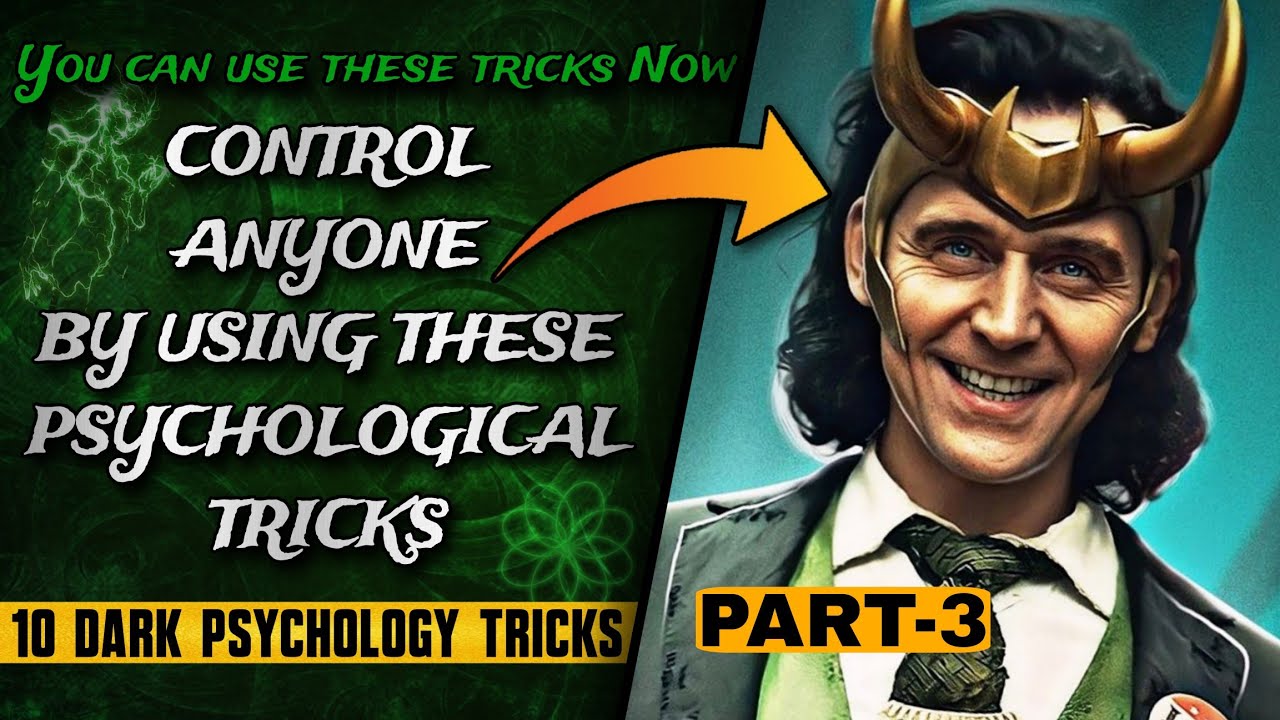 10 Dark Psychology Tricks that actually works | THE DARK PSYCHIC