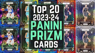 Top 20 Highest Selling 2023-24 Panini Prizm Basketball Cards | Who Sold For The Most?