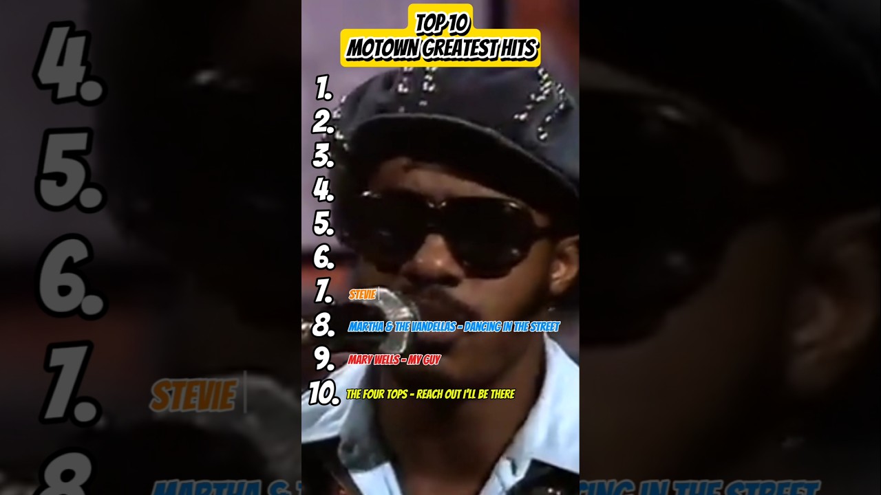 Motown Top 10 Songs That Changed Music Forever 🎤✨ 