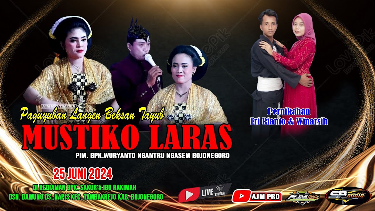 🔴LIVE MLM SENI KARAWITAN II MUSTIKO LARAS // PERNIKAHAN ANTO & WINARSIH Dk.Dawung Ds. Napis