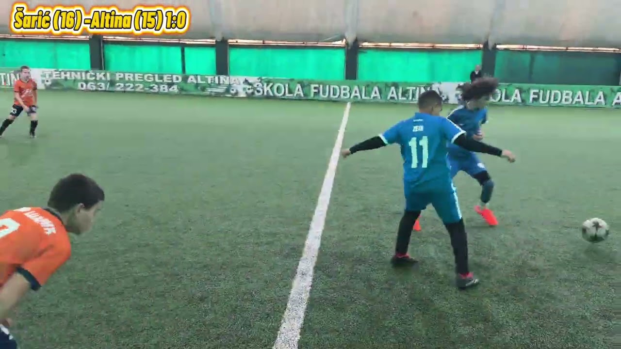 Šarić (16) - Altina (15) ⚽️ Fairplay Zimska liga !
