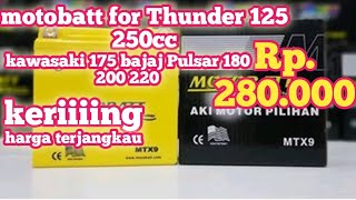 Mengenal kiprok suzuki thunder agar aki tidak tekor