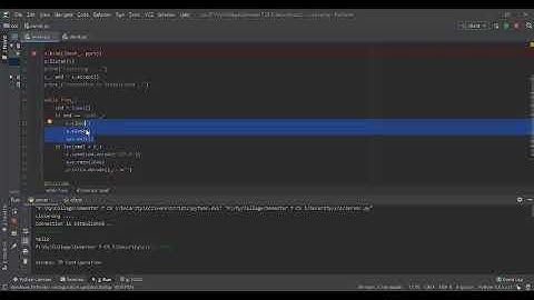Socket Programming with Python (Sending Commands to the Client)