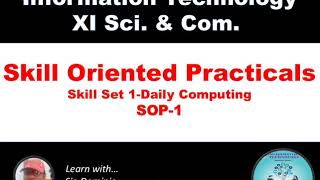 SOP 1 XI Commerce And Science Daily Computing