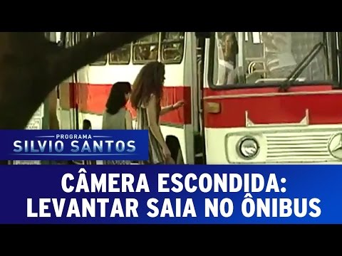 Câmera Escondida: Levantar saia no ônibus