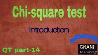 Introduction To Chi-Square Testqt Part-14