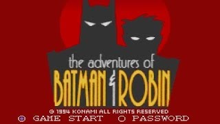 SNES The Adventure of Batman & Robin Password Stage 05